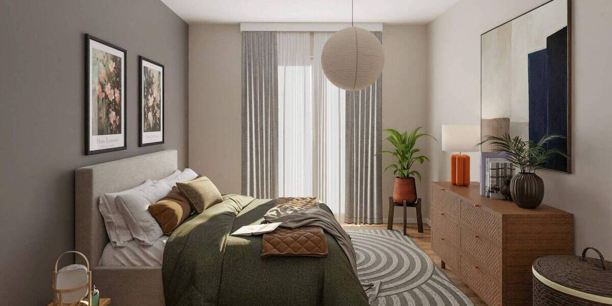 Etagenwohnung Düsseldorf Benrath - 2 Zimmer, 60 m&sup2;, 379.900&euro; | Angebot:26026895