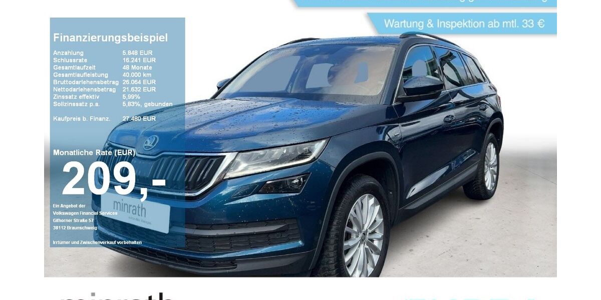 Skoda Kodiaq 103.970 km 26.980 &euro; Moers 47441