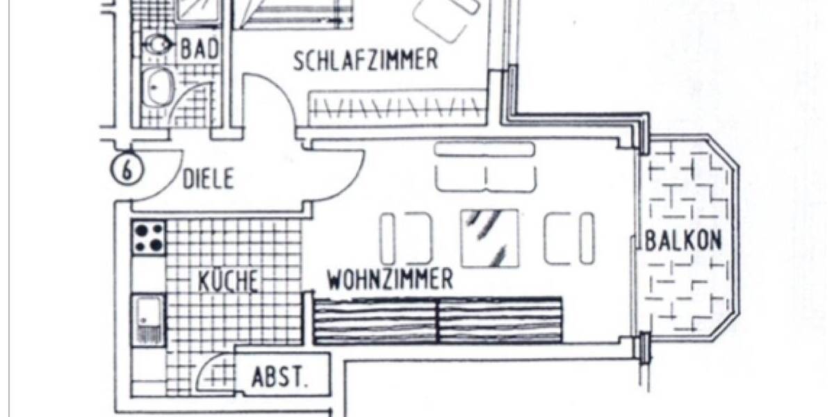 Etagenwohnung Düsseldorf Volmerswerth - 2 Zimmer, 45 m&sup2;, 230.000&euro; | Angebot:26673626