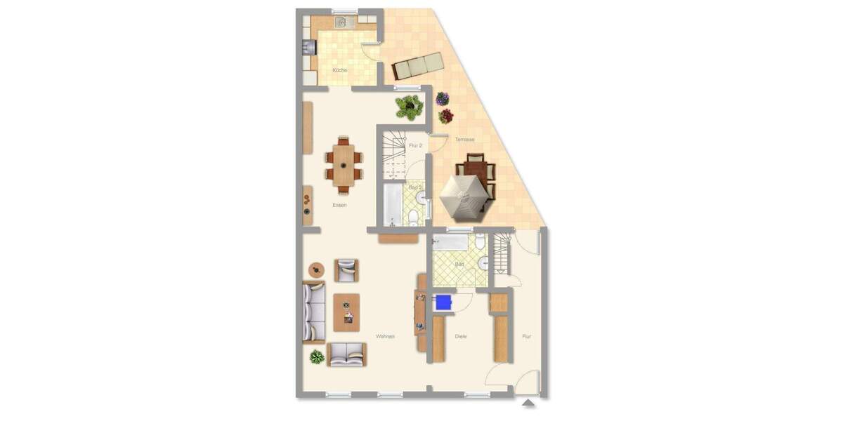 Einfamilienhaus Düsseldorf Urdenbach - 4 Zimmer, 145 m&sup2;, 325.000&euro; | Angebot:25837321