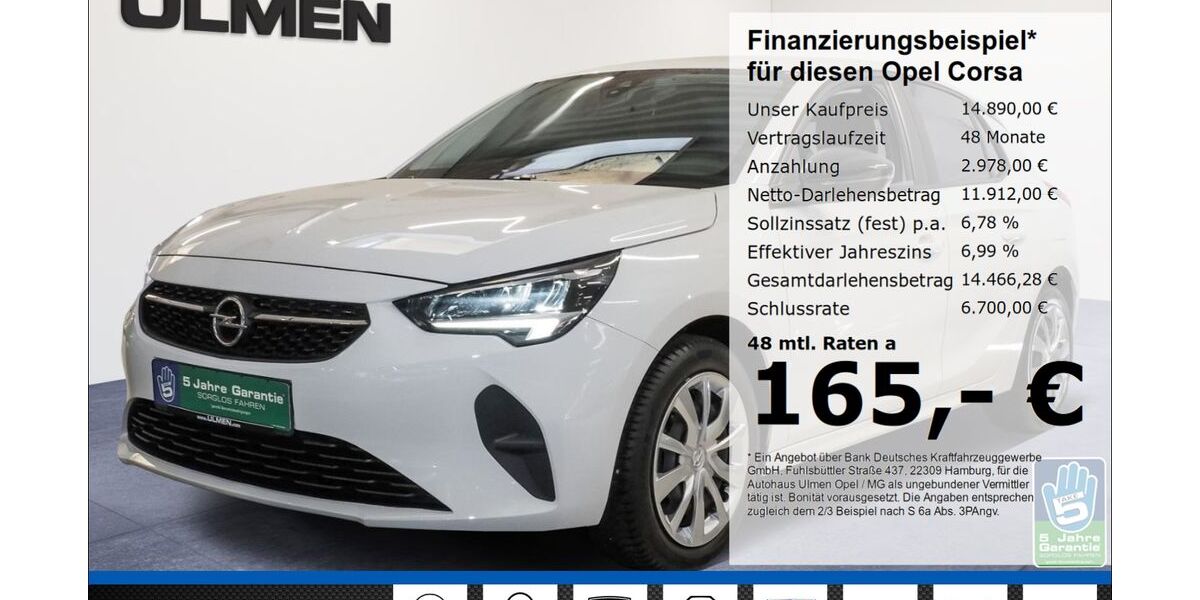 Opel Corsa 37.360 km 13.888 &euro; Düsseldorf 40231