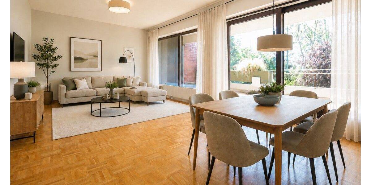 Etagenwohnung Düsseldorf / Unterbach Unterbach - 3 Zimmer, 100 m&sup2;, 385.000&euro; | Angebot:26933820