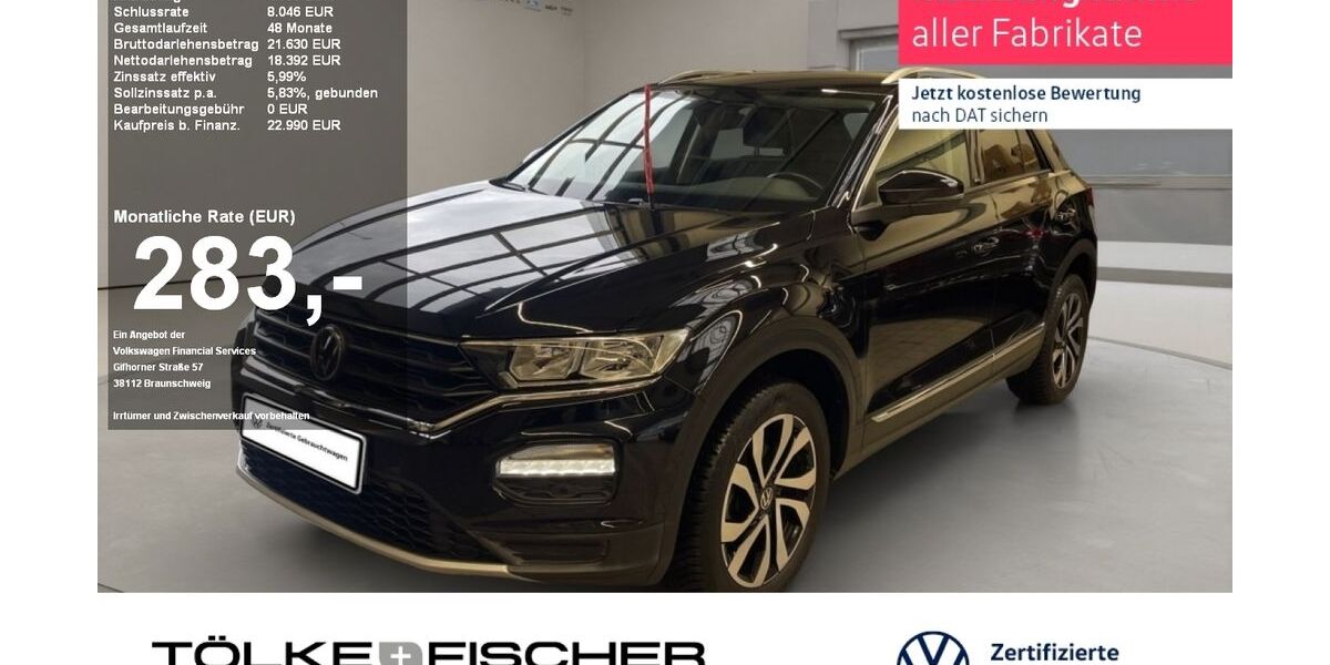 VW T-Roc 20.435 km 23.389 &euro; Krefeld 47805