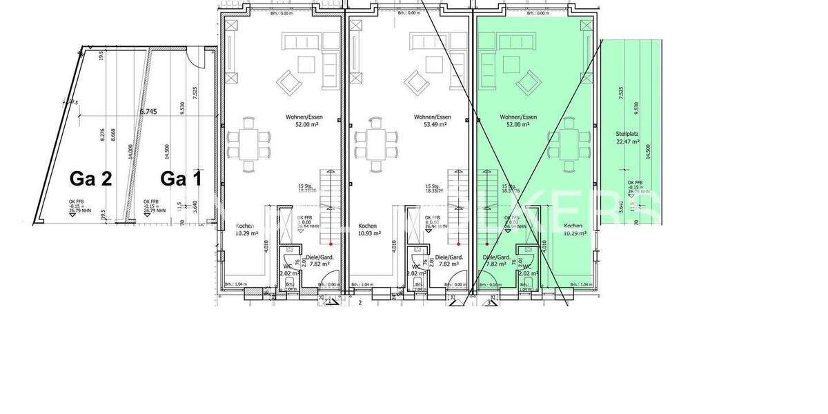 Reihenendhaus Kamp-Lintfort Niersenbruch - 4 Zimmer, 173 m&sup2;, 2.500&euro; | Angebot:25803175