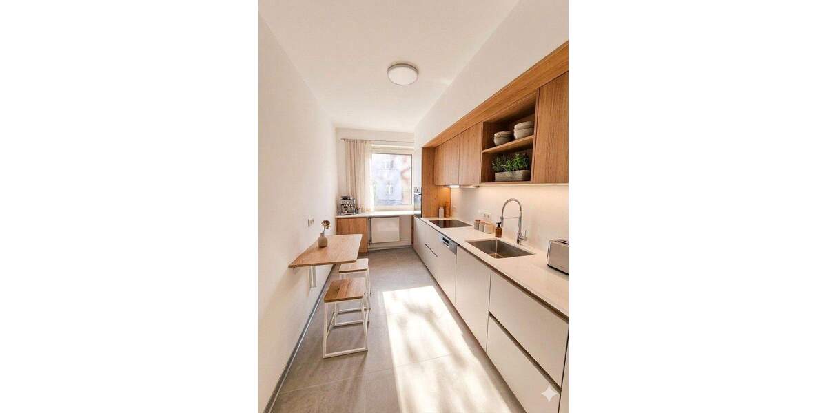 Etagenwohnung Düsseldorf Rath - 2 Zimmer, 63 m&sup2;, 250.000&euro; | Angebot:25751219