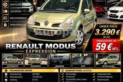 Renault Modus 145.000 km 3.790 &euro; Mönchengladbach 41238