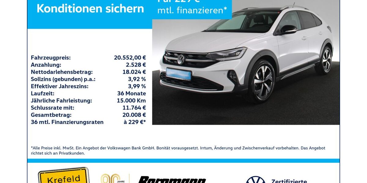 VW Taigo 55.360 km 20.552 &euro; Krefeld 47803