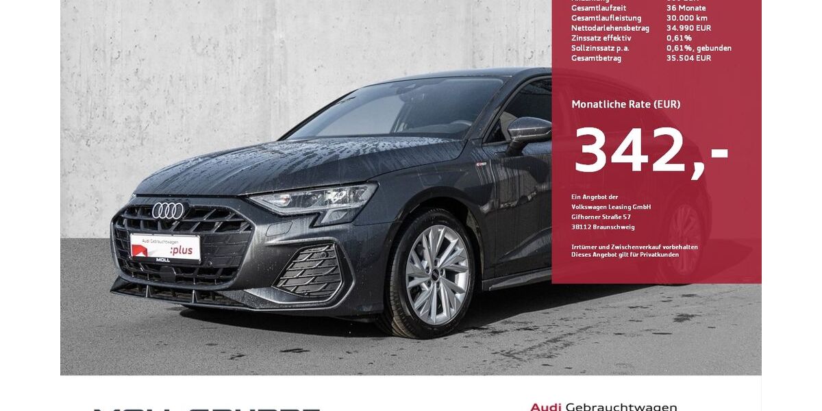 Audi A3 10.690 km 34.990 &euro; Düsseldorf 40549