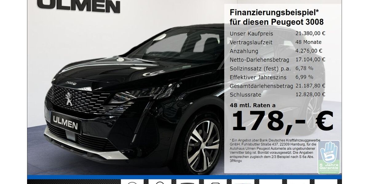 Peugeot 3008 18.747 km 21.380 &euro; Düsseldorf 40233