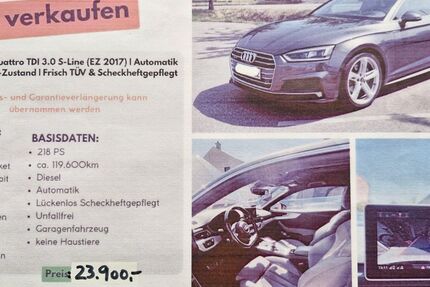 Audi A5 120.000 km 23.900 &euro; Wegberg 41844