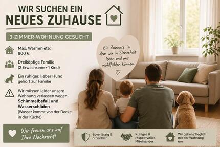 Wohnung Mönchengladbach Süd - 3 Zimmer, 70 m&sup2;, 800&euro; | Angebot:26248903